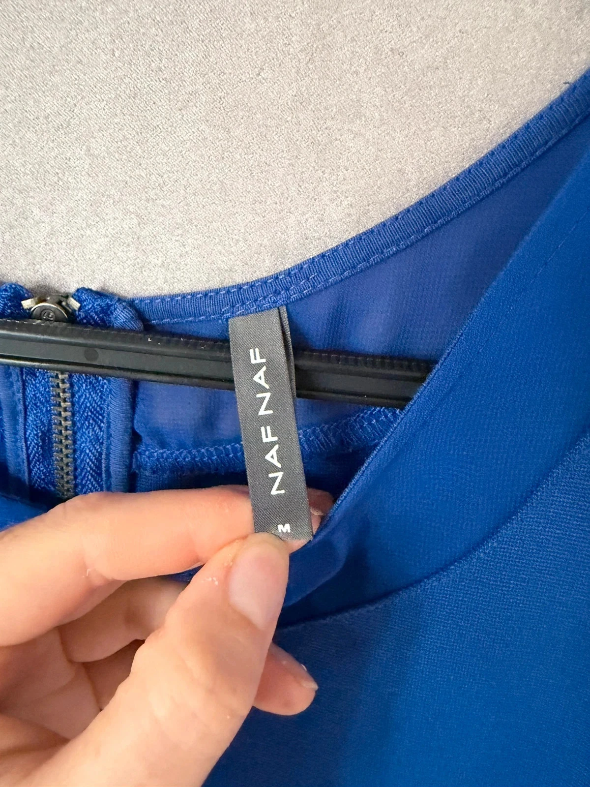 Vestido azul nafnaf – photo 2